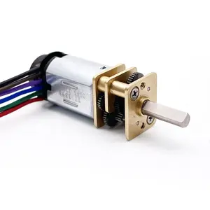 מגנט קבוע מנוע dc n20 12v מנוע dc מנוע electr הילוך 50 סל"ד 280 סל"ד 1450 סל"ד עם מקודד