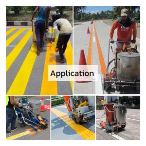 Tự hành lồi dòng đánh dấu rung đường đánh dấu sơn máy cho đường phố lạnh Sơn đường đánh dấu máy - Product Image 5