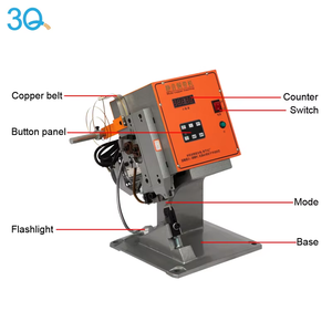 3Q 1.8T Kupferband-Verbindungsmaschine, Effiziente Halbautomatische Kabelherstellungsanlage, Schweiß- und Nietmaschine - Product Image 1