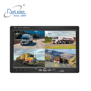 Quad écran divisé 4 canaux 360 degrés vue 7.0 pouces écran <span class=keywords><strong>camion</strong></span> Bus sécurité CCTV caméra - Product Image 2