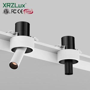 XRZLux 현대 실내 조정 가능한 매입 형 LED 천장 스포트라이트 알루미늄 벽 와셔 눈부심 방지 신축성 CRI 97 25 빔 - Product Image 1