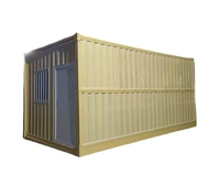 Conteneur pliable préfabriqué de 20/40 pieds en gros – Bâtiment de bureau et entrepôt étanche au design moderne