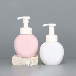 Wholesale 300ML HDPE Thick Wall Foaming Hand Soap <b>Dispenser</b> Bottle White Pink Foam Pump for <b>Shampoo</b> Use Min. Order 100pcs - Product Image 3