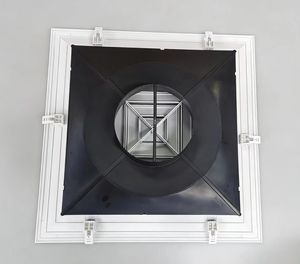 Difusor de Techo Cuadrado de Aleación de Aluminio - Duradero, Fácil Instalación, Diseño Tradicional para Sistemas HVAC, Uso Comercial y Residencial - Product Image 2