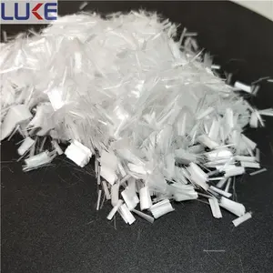 100% Professional Polypropylene Staple Fiber Concrete Use PP Monofilament Micro Fiber