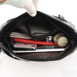 Portable PU <b>Leather</b> Women Shoulder <b>Bags</b> Travel Multi-Layer Classic <b>Soft</b> Surface Vintage - Product Image 6