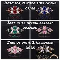 Blanc D couleur ronde moissanite bague de fiançailles pierre précieuse cultivée en laboratoire marquise 14K 18K bijoux en or en vente