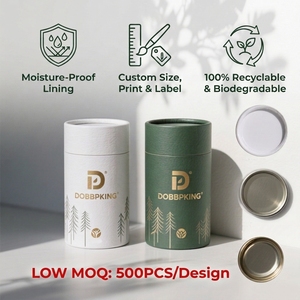 Boîte <span class=keywords><strong>en</strong></span> papier alimentaire ronde biodégradable sur mesure, différentes tailles, grands contenants à café, emballage <span class=keywords><strong>en</strong></span> <span class=keywords><strong>carton</strong></span> kraft, <span class=keywords><strong>tube</strong></span> <span class=keywords><strong>en</strong></span> papier - Product Image 1