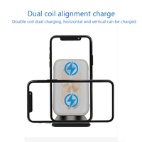 Chargeur de téléphone personnalisé en usine 15W support de chargeur sans fil universel à charge rapide pour Smartphone