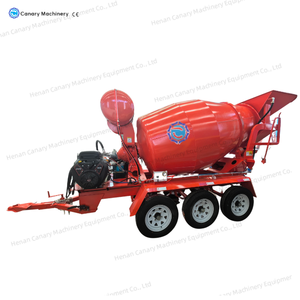Nouveau petit camion malaxeur à <span class=keywords><strong>béton</strong></span> à chargement automatique de 3 mètres avec moteur et remorque à toupies à moteur - Product Image 1