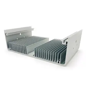 Custom 6063 t5 Custom Aluminum Extruded Profile Led HeatSink Power Supply Inverter Heat Sink