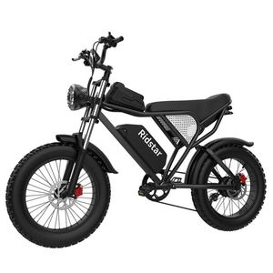 Electric Bikes for Adults Teens <b>1000W</b> 36MPH 20" Fat Tire <b>Ebike</b> Urban City Electric Bicycles 48V20AH Removable Battery - Product Image 4
