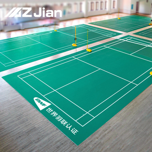 Vente en gros de sol de badminton sol sportif en PVC <span class=keywords><strong>vinyle</strong></span> terrain en bois <span class=keywords><strong>tapis</strong></span> en caoutchouc synthétique intérieur extérieur durable professionnel - Product Image 1
