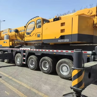Vente flash : grue mobile tout-terrain XCMG QY130K de 130 tonnes, grue hydraulique d'occasion pour camion, en vente aux Émirats arabes unis
