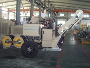 Machine à tirer les câbles hydrauliques Donghuan pour lignes électriques aériennes 42T, équipement de pose de câbles de transmission, acier allié 420KN <span class=keywords><strong>350KN</strong></span> - Product Image 2