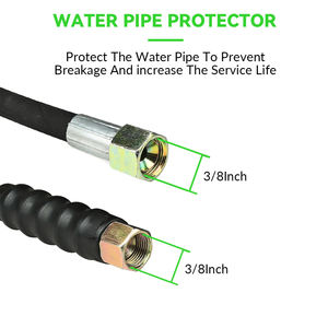 SPS 5000PSI 50피트 3/8인치 더블 암 자동 텔레스코픽 고압 호스릴 압력 호스 세차 장비 - Product Image 3
