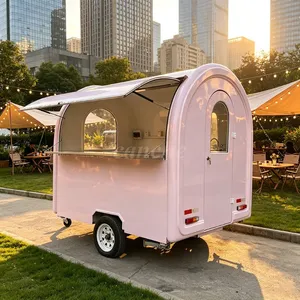 Australia Standard Purple Chocolate <b>Candy</b> Catering <b>Cart</b> Street Snack Electric Food Truck Mobile Food Trailer with CE - Product Image 1
