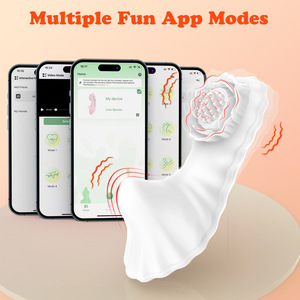Vibrateur pour femmes - Silicone sûr pour le corps - CE RoHS - Vibration multi-vitesses - Étanche IPX7 - Rechargeable par USB-C - Contrôle par application Bluetooth - 9 vitesses - Product Image 6