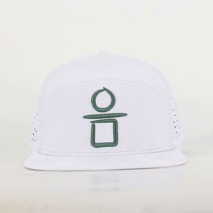 Gorra Snapback Unisex Personalizada de 6 Paneles, 100% Poliéster, Visera Plana, Impermeable, Estilo Hip Hop con Orificios Láser para la Playa - Product Image 2