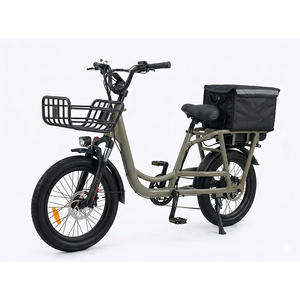 Bicicleta Eléctrica Unigogo K9, Bicicleta de Carga, E-Bike para Adultos Mayores, Transporte Diario, Compras Familiares y Transporte de Mercancías - Product Image 2