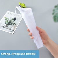 Pochette de classement A5 transparente en nylon durable, anti-déformation, avec fermeture éclair, pour papeterie et livres – Vente directe usine