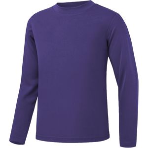 Rash Guard <b>Long</b> <b>Sleeve</b> T Shirt For Kids UPF 50+ Dry Fit Athletic Unisex Purple Full <b>Sleeve</b> Children's Sport <b>Undershirt</b> - Product Image 3