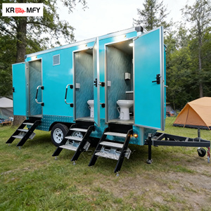 Baño Portátil de Playa, Remolque Móvil para Baños, Resistente a la Arena, para Complejos Turísticos Costeros, Parques, Vacaciones en la Orilla del Mar - Product Image 5