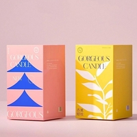 Boîte en papier pliable sur mesure, impression offset, logo en relief, finition mate ou brillante pour l'emballage de produits cosmétiques et de soins de la peau