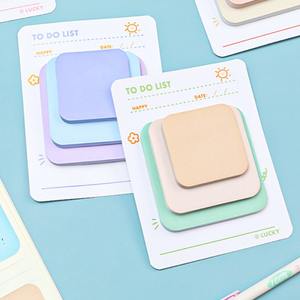 Bloc de Notas Adhesivas Reutilizables para Estudiantes, Material Escolar, Notas Adhesivas para Mensajes, Papel de Notas Adhesivas para Oficina, Se Puede Pegar en el Bloc de Notas - Product Image 5