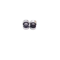 Roulements à billes miniatures à gorge profonde en acier chromé 624 2RS 4*13*5mm