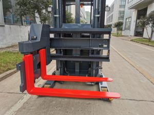 מלגזה חשמלית צרת מעברים HELI 1 טון 1.5 טון, מלגזת תלת כיוונית, תורן טריפלקס 3 מטר 12 מטר, סוללת ליתיום, מלגזת מחסן - Product Image 6