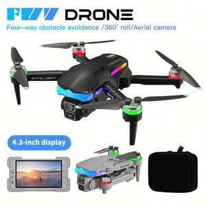 Nuevo Mini Dron F177 con Cámaras Duales, Evitación de Obstáculos, Wifi Óptico, Helicóptero RC para Principiantes, Quadcopter Plegable con Cámara de 48MP - Product Image 3