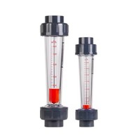 Débitmètre à rotor en plastique LZS, débitmètre pour liquide, eau, pipeline, débitmètre à flotteur DN15-DN150