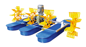 Réducteur de vitesse à vis sans fin en aluminium HZPT à couple élevé, capacité de charge de 40 tonnes, aérateur à roue à aubes pour pisciculture et étang à crevettes, personnalisable 1 - Product Image 4