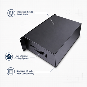 Caja Metálica para Servidor en Rack 4U2U, Carcasa para Amplificador de Audio, Gabinete de Red para PC, Chasis de Servidor en Rack de 19 Pulgadas - Product Image 3