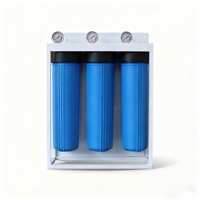 Filtre à eau Big Blue à trois étages de 20 pouces pour le traitement de l'eau des puits et des réservoirs en Australie