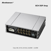 Amplificateur de puissance haute performance 4 canaux DSP 8 canaux Classe AB RMS 40W Égaliseur 31 bandes Qualité supérieure AKM Japon pour Subwoofer de voiture