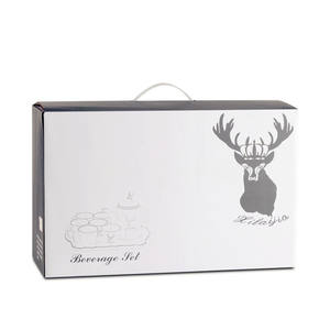 ใหม่ชุดของขวัญชากาแฟเซรามิกพอร์ซเลน8ชิ้นชุดกาน้ำชาเซรามิกลายกวางซิก้าสไตล์นอร์ดิกที่กรองกาน้ำชาถ้วยเสิร์ฟทันสมัย - Product Image 4