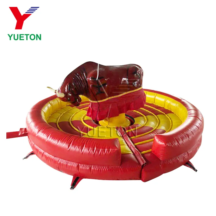 Zhengzhou Yueton Permainan Inflatable Kualitas Tinggi Gila Banteng Naik Mesin