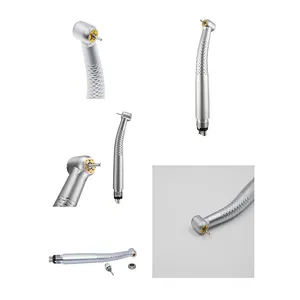 High Quality Dental Handpiece 5 LED Hihgspeed And Low Speed Air Turbine Inner Water Handpiece Set Dental Student Handpiece Kit