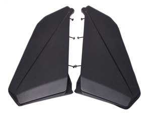 Paneles Inferiores Negros para <span class=keywords><strong>Puertas</strong></span> Traseras, Precio de Fábrica, para <span class=keywords><strong>Can</strong></span>-<span class=keywords><strong>Am</strong></span> <span class=keywords><strong>Maverick</strong></span> <span class=keywords><strong>X3</strong></span> MAX de <span class=keywords><strong>4</strong></span> <span class=keywords><strong>Puertas</strong></span> - Product Image 2