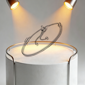 Pulseras de Cadena de Serpiente Ajustables Clásicas en Color Plata, Nuevas de 2022, Compatibles con Cuentas y Dijes, para Mujer, Joyería de Moda - Product Image 4