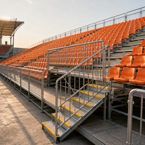 Nueva Tribuna Temporal Retráctil de Fábrica, Asiento de Tribuna para Estadio sin Respaldo, Precio de Fábrica - Product Image 5