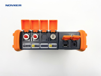 Novker NK6000 OTDR Portátil, Probador de Fibra Óptica 1310/1550nm Monomodo/Multimodo, Equipo para Redes FTTx PON