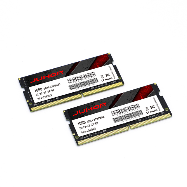 High Quality Juhor DDR4 8GB 16GB 32GB 3200MHz ECC 1.2V 3-Year Stock Laptop Gaming Memory RAM