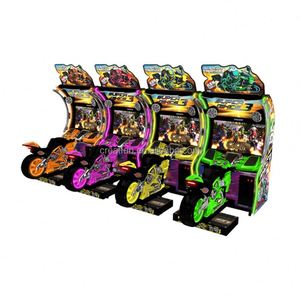 Machine de jeu d'arcade de course de moto amusante avec écran LCD HD de 47 pouces, fonctionnant à 3 pièces, Super Bike - Product Image 6