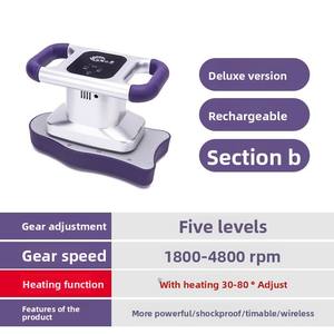 Promotion Masseur vibrant professionnel G5, vibrateur de <span class=keywords><strong>massage</strong></span> à têtes plates, masseur vibrant pour le corps G5, machine amincissante - Product Image 2