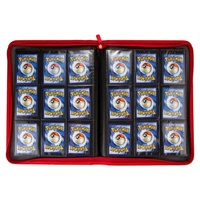 Classeur à anneaux en PU personnalisé avec impression sérigraphique, 9 pochettes, style mode, pour cartes de sport, logo, cartes de baseball/Yugioh, en plastique