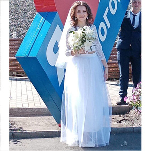 <span class=keywords><strong>Jupe</strong></span> <span class=keywords><strong>femme</strong></span> taille haute couleur unie élégante <span class=keywords><strong>jupe</strong></span> tutu bouffante en <span class=keywords><strong>tulle</strong></span> doux ligne A - Product Image 4