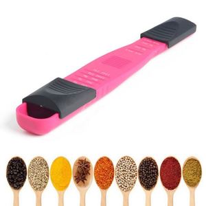 Kitchen Baking Price Plastic Measuring Spoon Measuring Cup PP Scoop Adjustable Scale Dual Side Measuring Digital Spoon - Product Image 4